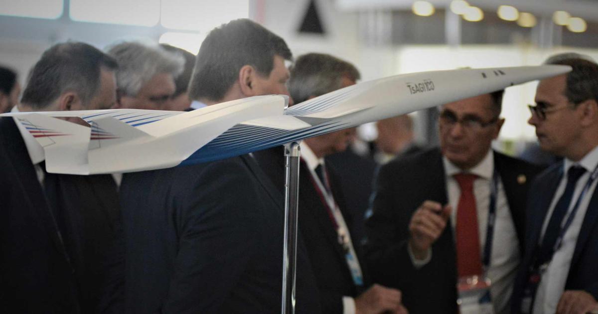 Russia is addressing civilian supersonic travel on a number of fronts, including with concepts from Tupolev and  TsAGI and most recently soliciting proposals for innovations.