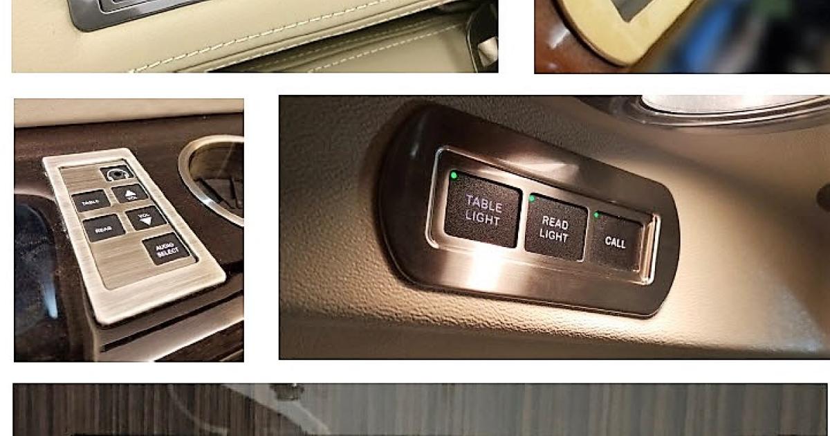 Alto Aviation’s Cadence Switch Series (CSS) has proven a popular among business jet owners looking to replace legacy cabin control switches.
