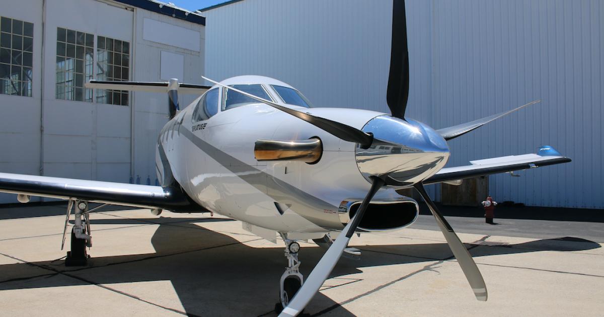 Edmo Distributors' Speed Cowl lowers Pilatus PC-12's the interstage turbine temperature 20 to 30 degrees at the same PSI setting. (Photo: Western Aircraft)