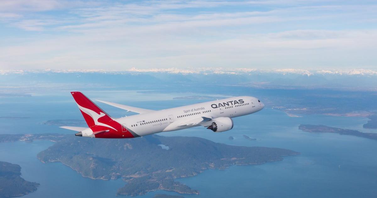Qantas will likely not press its Boeing 787s into international service until the middle of next year. (Photo: Qantas)