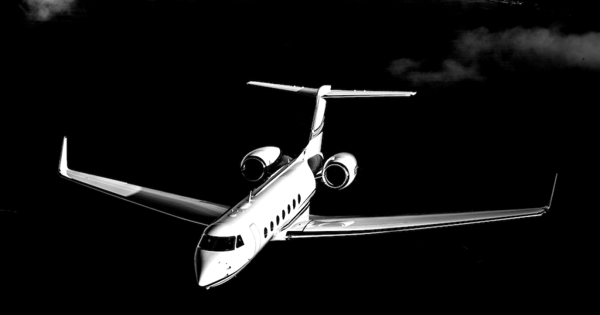 An STC for hardware enabling the LuxStream service is expected on the Gulfstream G450 next month followed by the G350, GV, and G550 by the end of the third quarter of 2020. (Photo: Collins Aerospace)