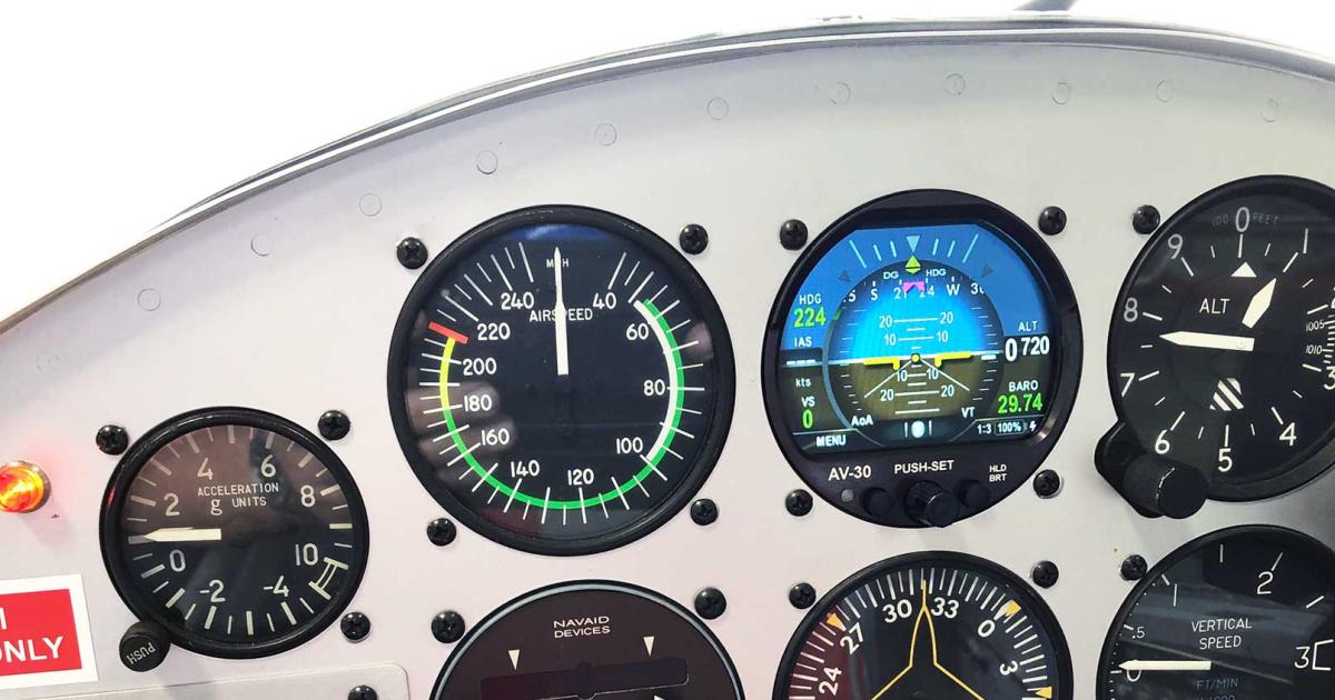 FAA Certifies AV-30-C Multi-mode Instrument | Aviation International News