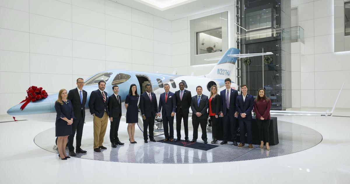 Jet It took delivery of its first HondaJet Elite in December 2018. (Photo: Jet It)