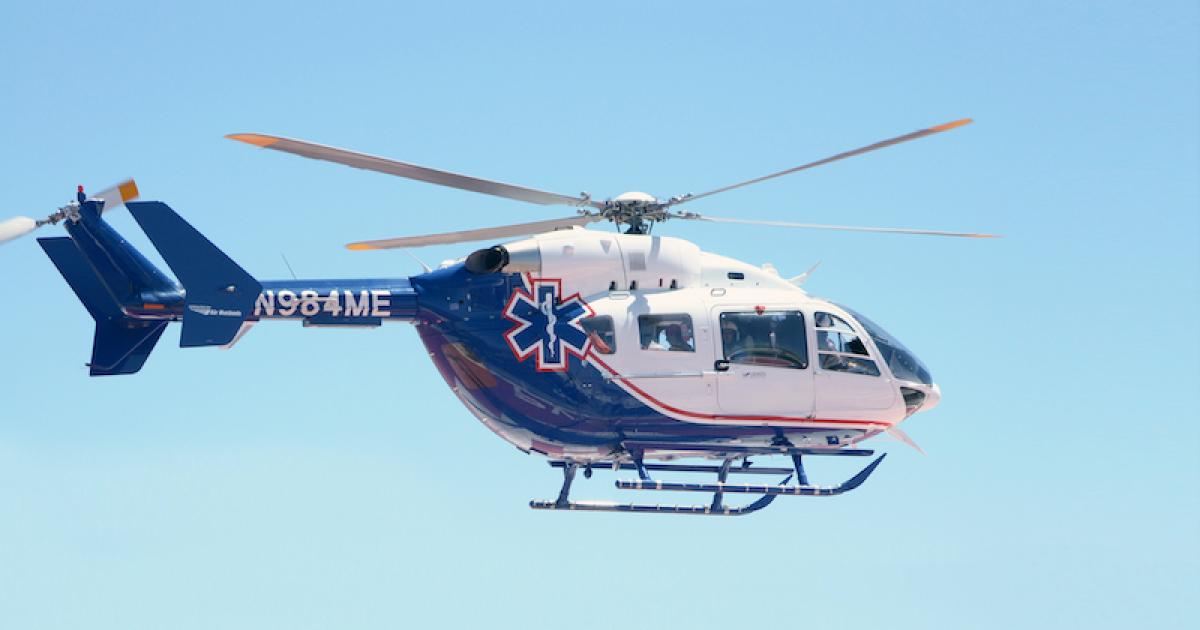 Air Methods operates 31 Airbus EC145 helicopters. (Photo: Airbus Helicopters) 