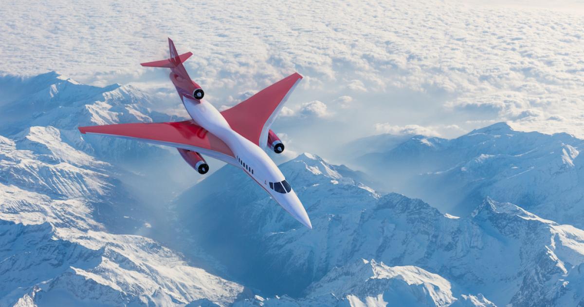 PPG is the latest supplier to come on board the AS2 program as Aerion Supersonic progresses to the beginning of manufacturing in 2023. (Photo: Aerion Supersonic)