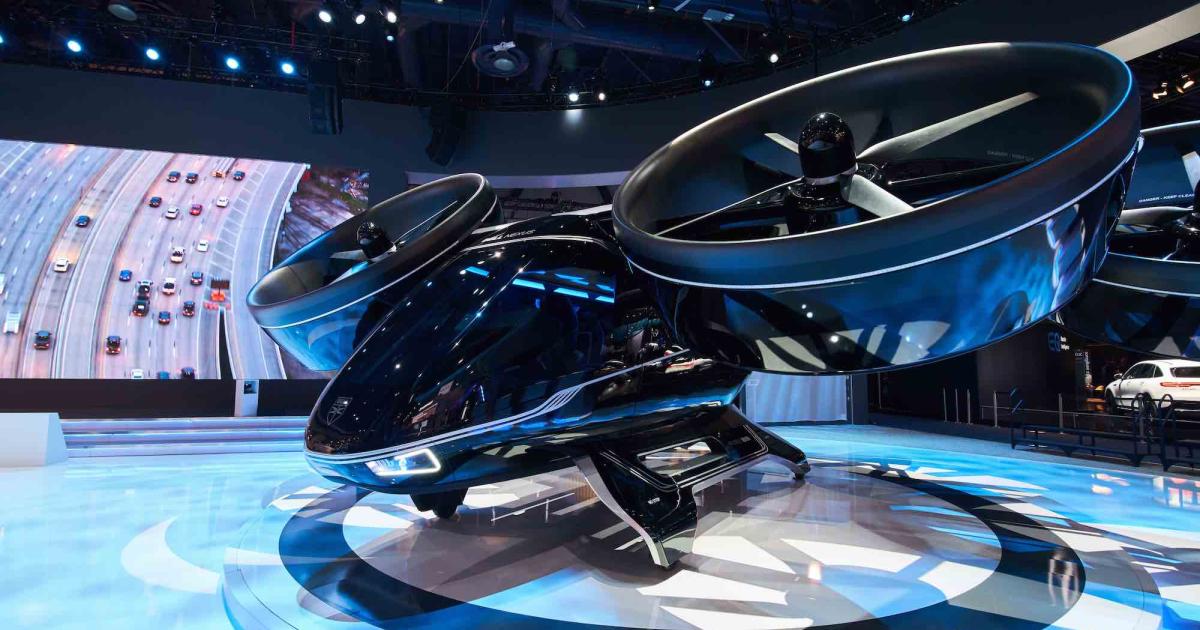Bell is developing the Nexus eVTOL aircraft for urban air mobility applications including the Uber Elevate air taxi network. (Photo: Curt Epstein)
