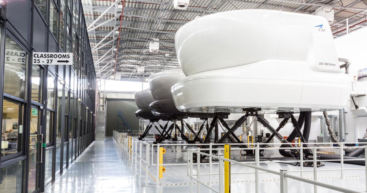 CAE claims it is the first aerospace company in Canada to become carbon neutral. The aviation training provider is doing so through carbon emissions reduction initiatives and carbon offsets, the latter of which include wind energy projects in India and forest preservation in Canada. (Photo: CAE)