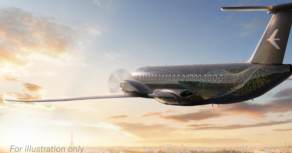 Embraer has released new conceptual drawings of a twin-turboprop regional airliner. (Image: Embraer)