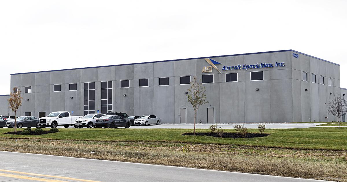 Aircraft Specialties constructed this 42,000-sq-ft building despite concerns about Covid-19's impact on its business. (Photo: Aircraft Specialties)