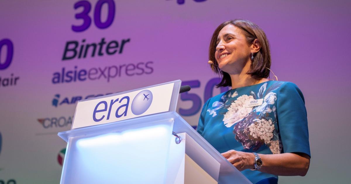 European Regions Airline Association director general Montserrat Barriga insists that her members face a struggle for survival due to the Covid-19 pandemic. (Photo: ERAA)