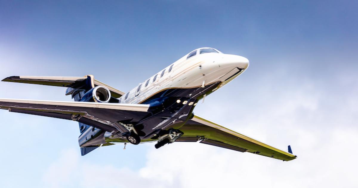 Embraer's Phenom 300E continues to be the Brazilian airframer's most-delivered business jet. (Photo: Embraer Executive Jets)