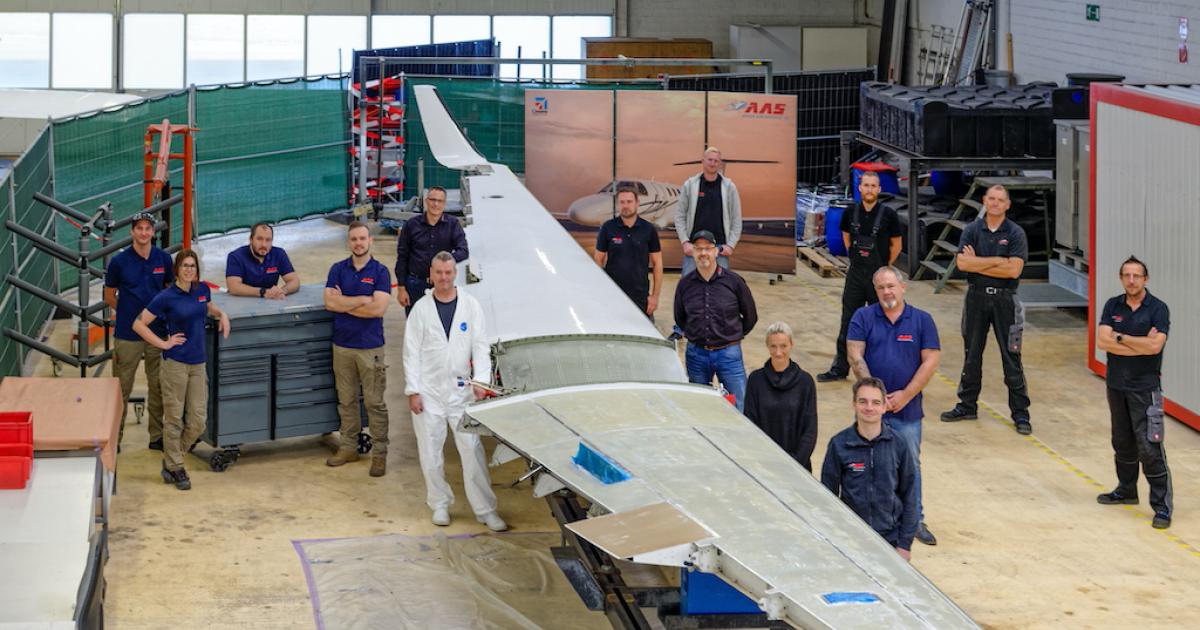 Atlas Air Service in Germany has received EASA approval for a new business unit that will perform maintenance, repair, and overhaul of aircraft parts including hatches, flaps, flight controls, and structural components for any aircraft type. (Photo: Atlas Air Service)