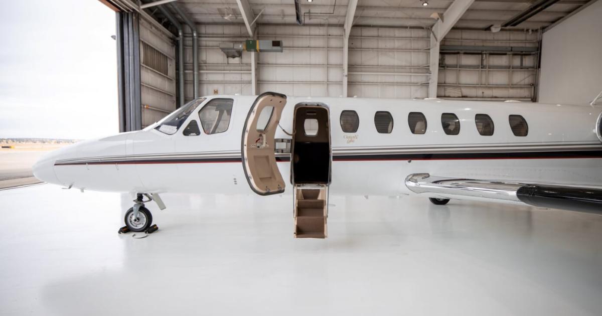 This Citation Ultra is the first aircraft to be auctioned for Global AVX's new virtual platform. (Photo Global AVX).