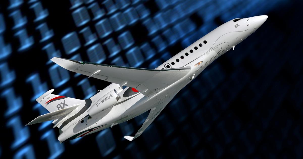 Dassault Aviation hopes the competition will improve Falcon business jet maintenance programs and fuel efficiency. (Image: Dassault Aviation)