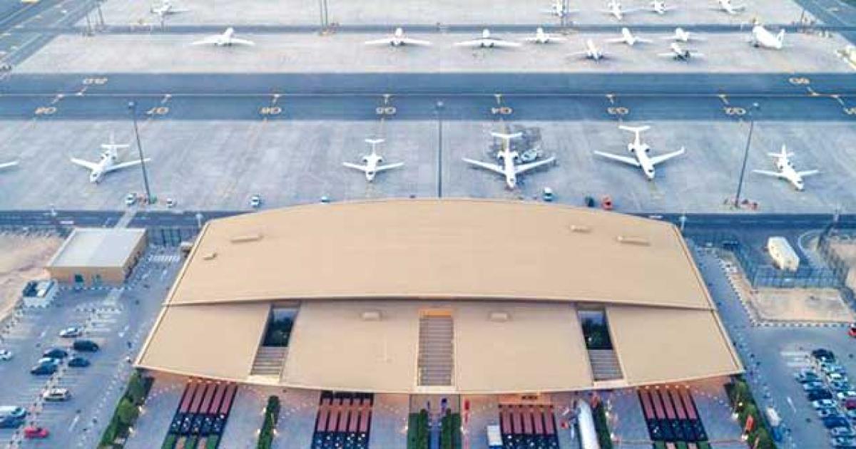 Despite the complexities fostered by the Covid-19 pandemic, private jet activity at Dubai's Mohammed bin Rashid Aerospace Hub has been on the rise since May.