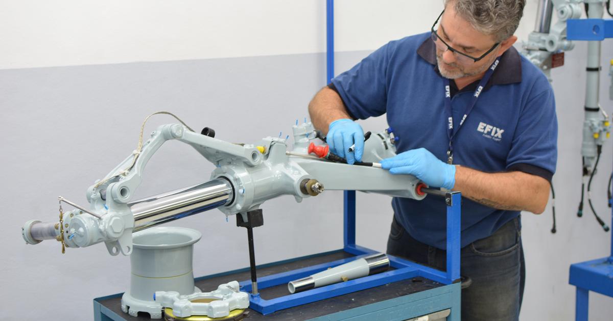 Precision Aviation Group will see an expansion in landing gear MRO services following its acquisition of Brazil-based EFIX. (Photo: Precision Aviation Group)