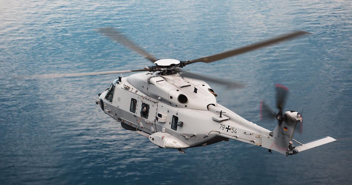 The Deutsche Marine already flies the NTH version of the NH90, known as the Sea Lion, which began operations with MFG 5 in June this year. The Sea Tiger is a multi-role adaptation of the NFH version, similar to that operated by the French navy. (Photo: Airbus)