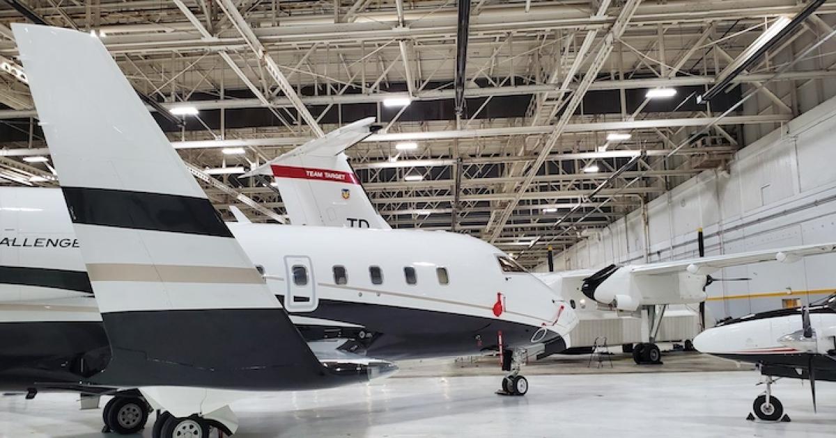 Spirit Aeronautics' new hangar will allow it to accommodate large-cabin business jets such as the Bombardier Global 7500 as well as regional jets. (Photo: Spirit Aeronautics)