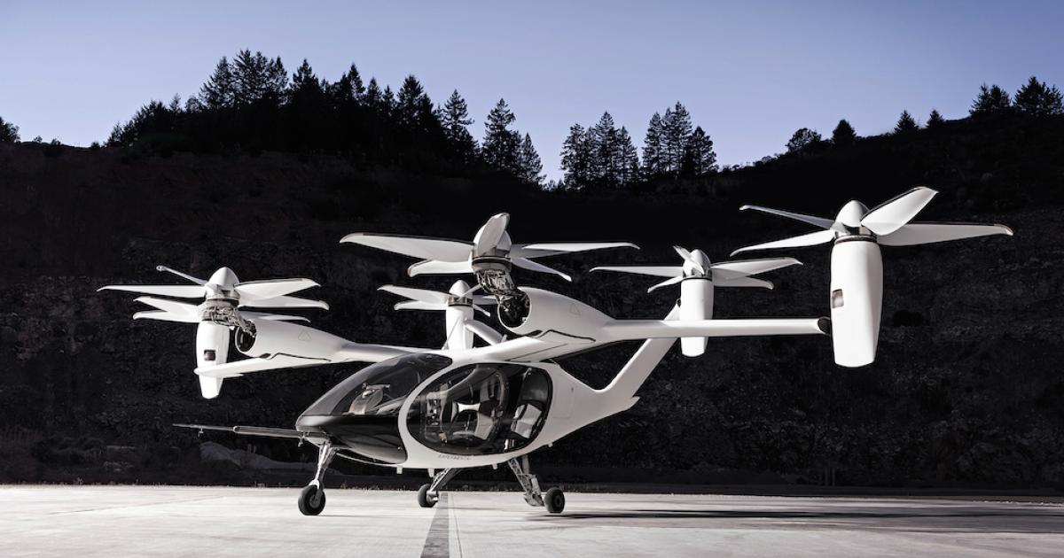 Having taken control of Uber Elevate, Joby's S4 eVTOL aircraft is set to be the only design providing air taxi services under the program, which is due to launch in 2023. (Photo: Joby Aviation)