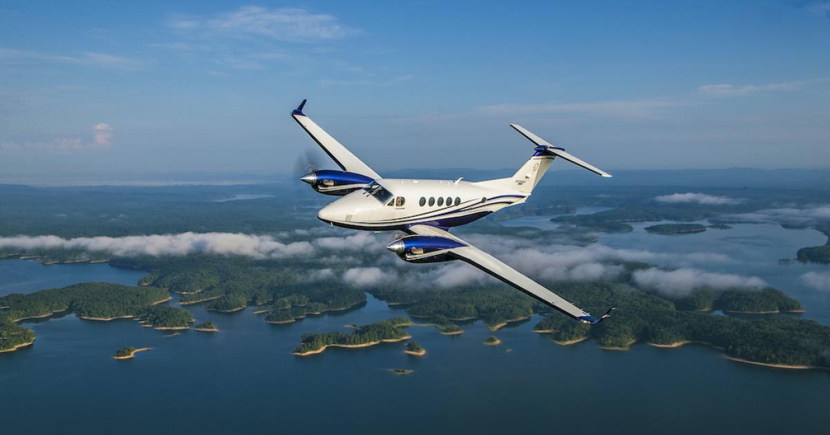 The Beechcraft King Air 260 will have many of the same features in the cockpit as the 360. (Image: Textron Aviation)
