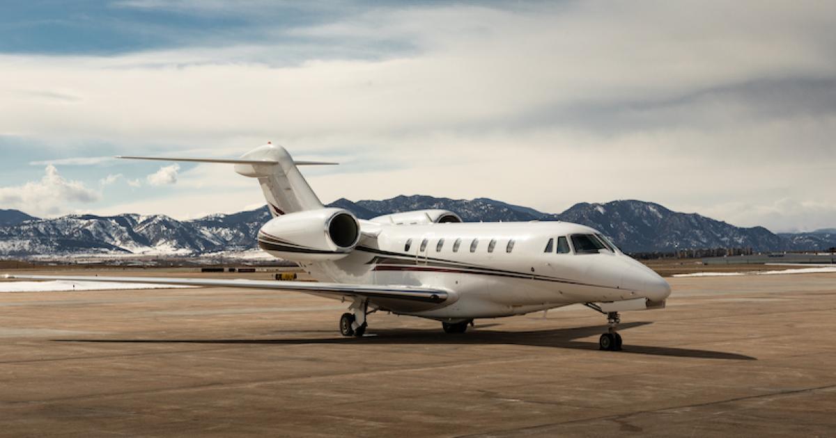 Mountain Aviation recently took delivery of its 26th Cessna Citation X. (Photo: Mountain Aviation)