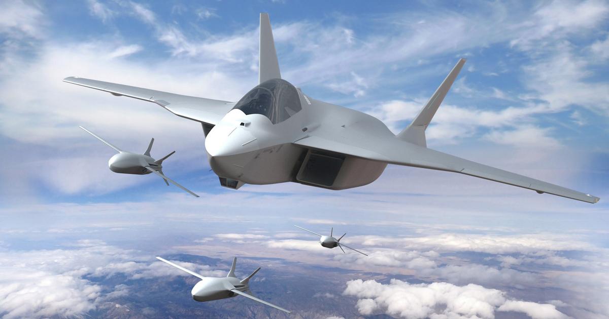 The New Generation Weapon System is based on the NGF fighter and unmanned Remote Carrier loyal wingmen. Preliminary designs for both are due next year. (Photo: Airbus)