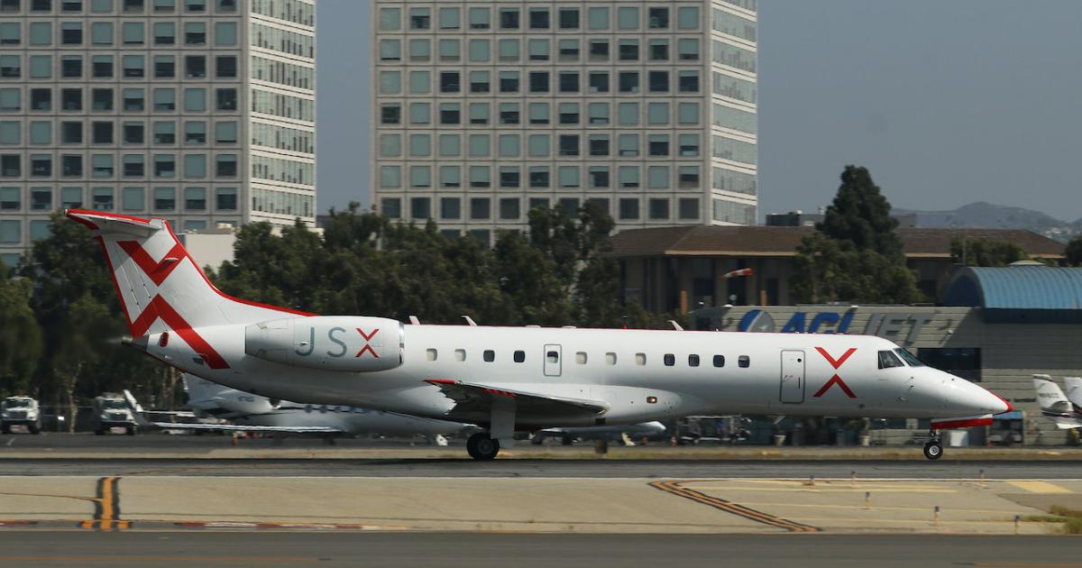 New FBO lease agreements approved in September 2020 would have shut out JSX from continuing its scheduled charter service at John Wayne Airport. (Photo: Barry Ambrose/AIN)