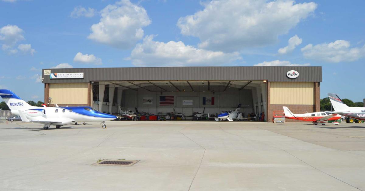 In business for more than 80 years, Iowa's Des Moines Flying Service has been acquired by an even older business aviation company. (Photo: DMFS) 