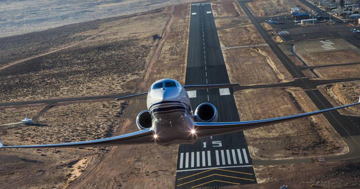 Demand for Gulfstream's G650 still remains strong, with the ultra-long-range jet a close second to the company's top-selling G500. (Photo: Gulfstream Aerospace)