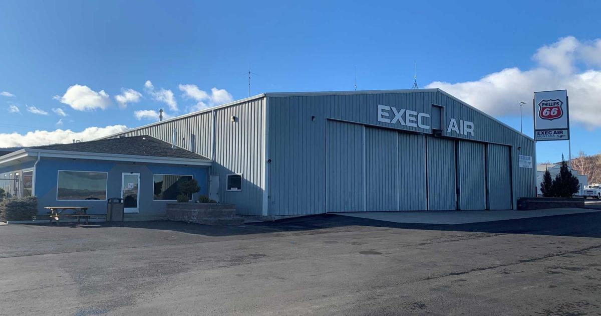 The former Exec Air Montana, the sole service provider at Helena Regional Airport is now the fourth location in the Leading Edge Jet Center chain. The facility, which conducts all fueling on the field, has been in operation for more than a quarter-century and will be rebranded over the coming months. (Photo: Leading Edge Jet Center)