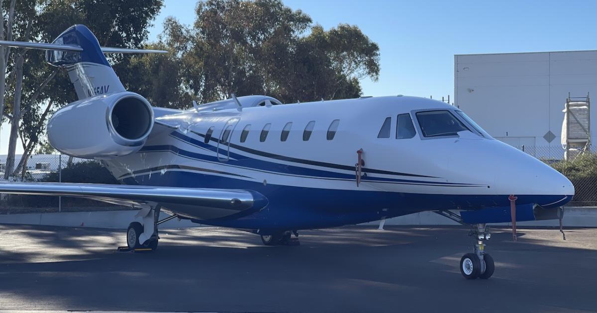 Premier Air Charter has taken delivery of the first of four Cessna Citation Xs it is leasing in a push to add bigger aircraft to its fleet, including Bombardier Challengers. (Photo: Premier Air Charter)