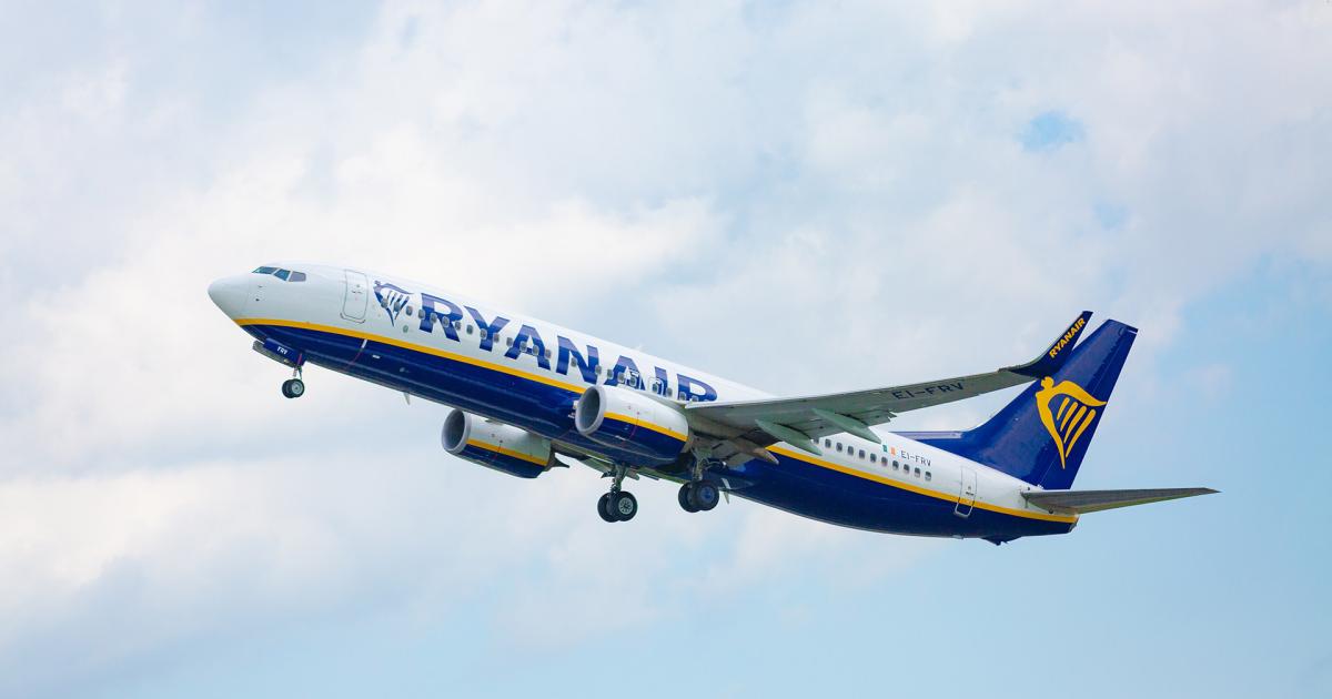 Ryanair's Boeing 737s will see significantly less flying in the coming three months due to new Covid restrictions in the UK and Ireland. (Photo: Ryanair)