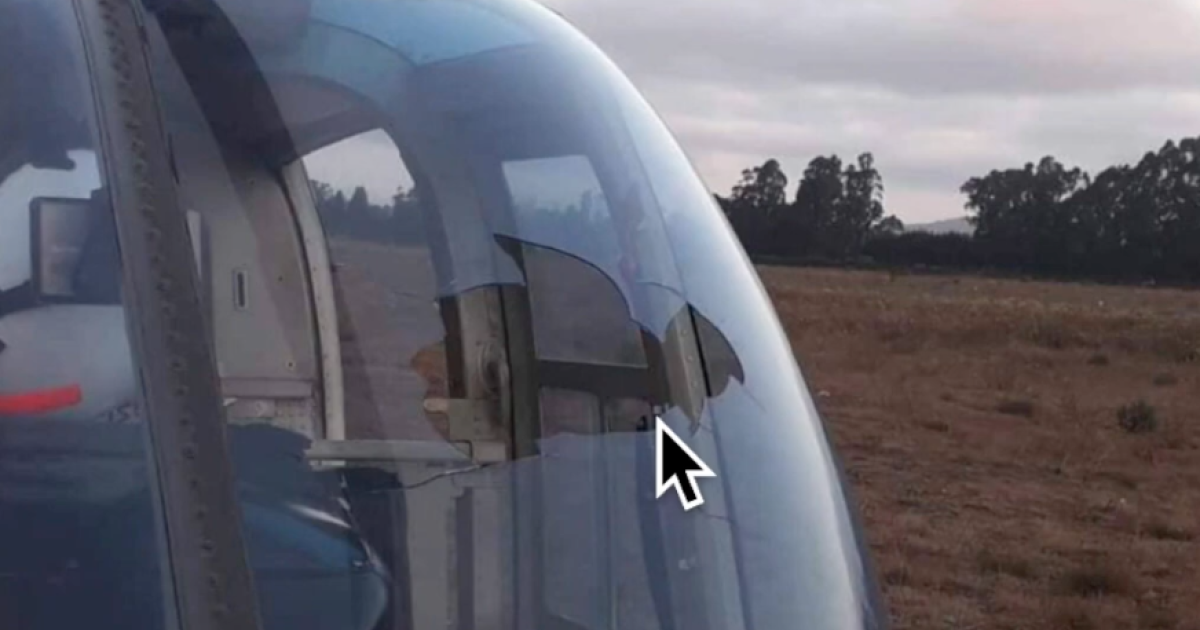 In the latest incident of a drone strike, a DJI Mavic 2 Pro pierced the acrylic windshield of a Bell UH-57B.