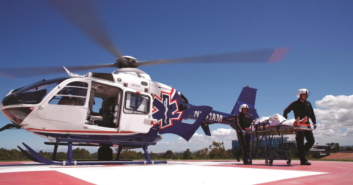 Air Methods' HCare maintenance support contract with Airbus Helicopters covers 80 EC135 light twins among others.