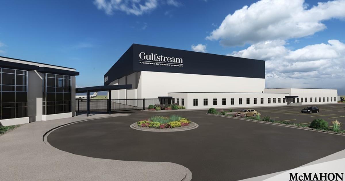 Gulfstream Aerospace's completions expansion in Appleton, Wisconsin, will increase the size of its facility there to 126,500 sq ft. (Image: Gulfstream Aerospace)