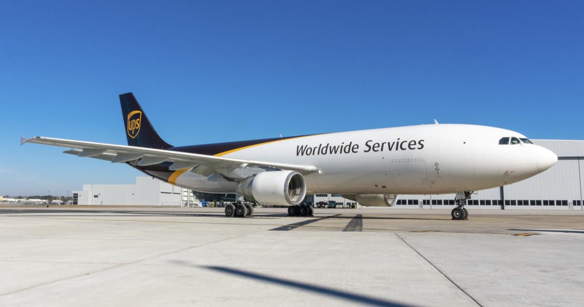 UPS's Airbus A300s currently use FMCs that carry only 200 kb of data storage. (Photo: UPS)