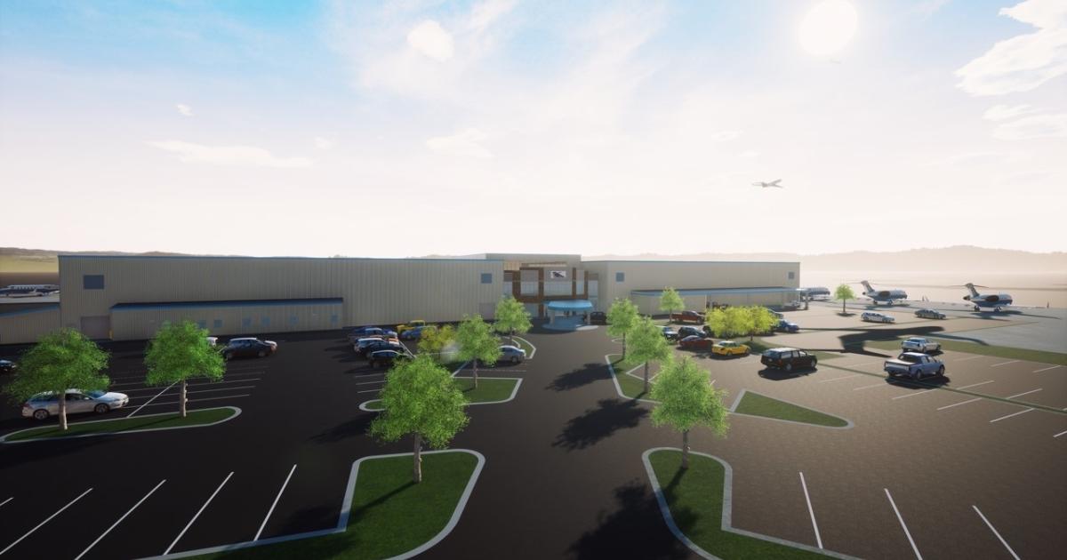 Duncan Aviation's newest satellite repair station will be located at Chantilly Air's new FBO at Manassas Regional Airport in Virginia. (Image: Chantilly Air)