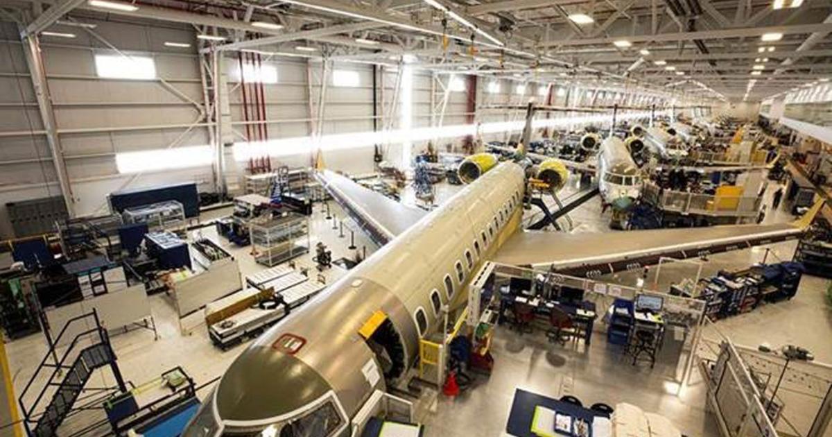 The ramp-up in Global 7500 production and expansion of service is expected to boost revenues by $2 billion annually at Bombardier by 2025. (Photo: Bombardier)