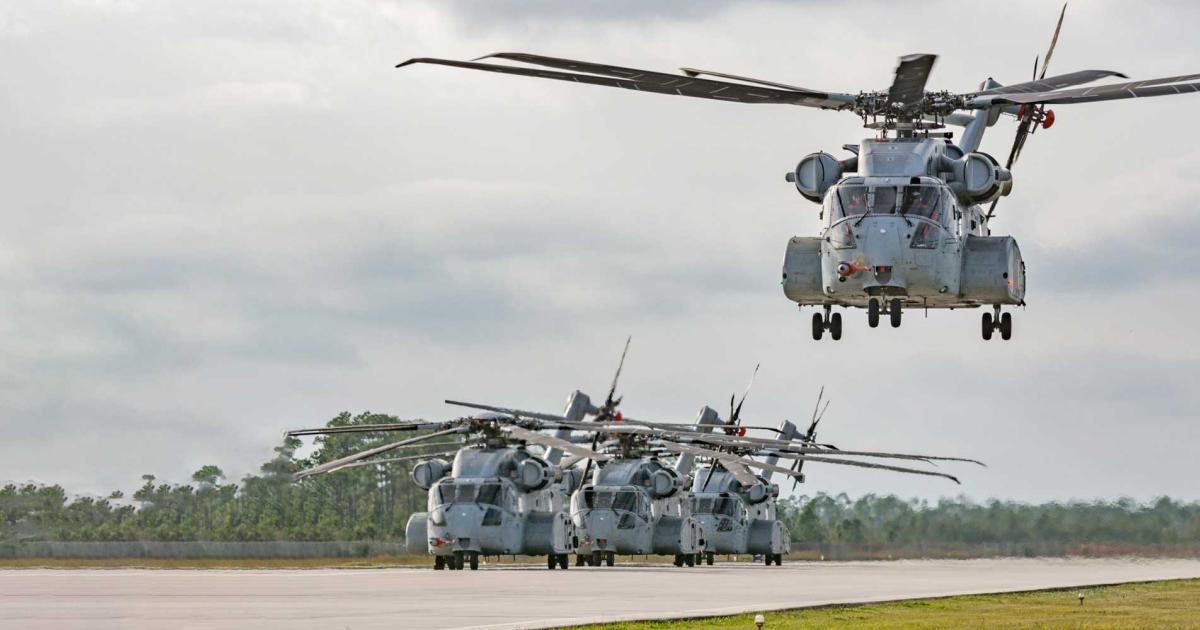 As legacy aircraft remain active in the military, Ontic still sees demand for support for models such as the Sikorsky CH-53.