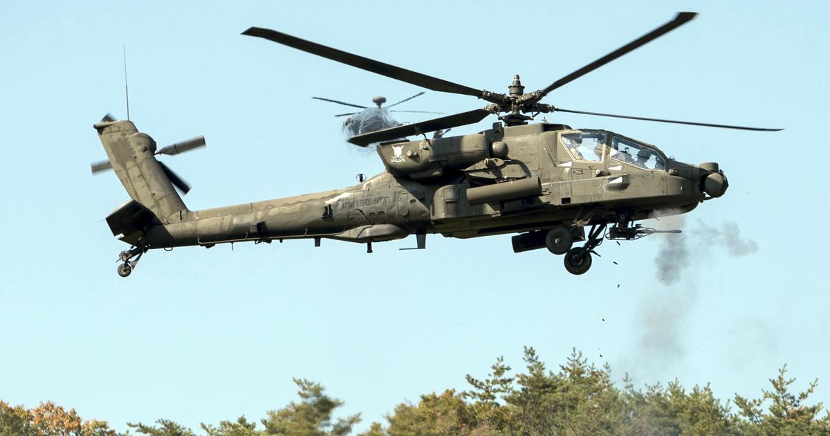 The ROK Army could double its fleet of Apaches, which provide a powerful anti-armor force alongside those of the U.S. Army, represented by the 4-2 AVN AH-64 (shown) from Pyongtaek. (Photo: U.S. Army) 