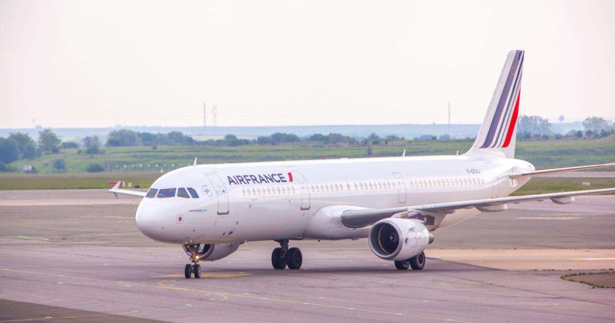 Air France's narrowbody fleet includes 20 Airbus A321s. (Photo: Air France)
