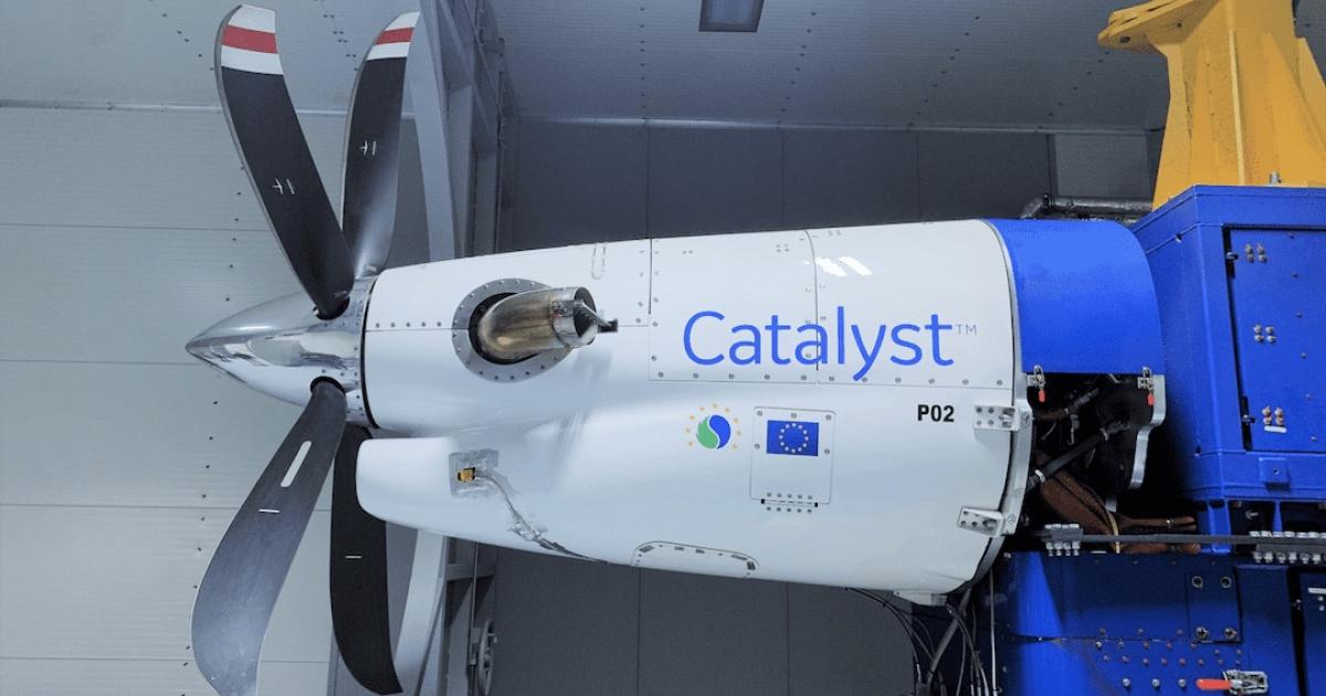 Over the past two winters, GE Aviation has subjected its new Catalyst turboprop engine to variable in-flight icing conditions. (Photo: GE Aviation)