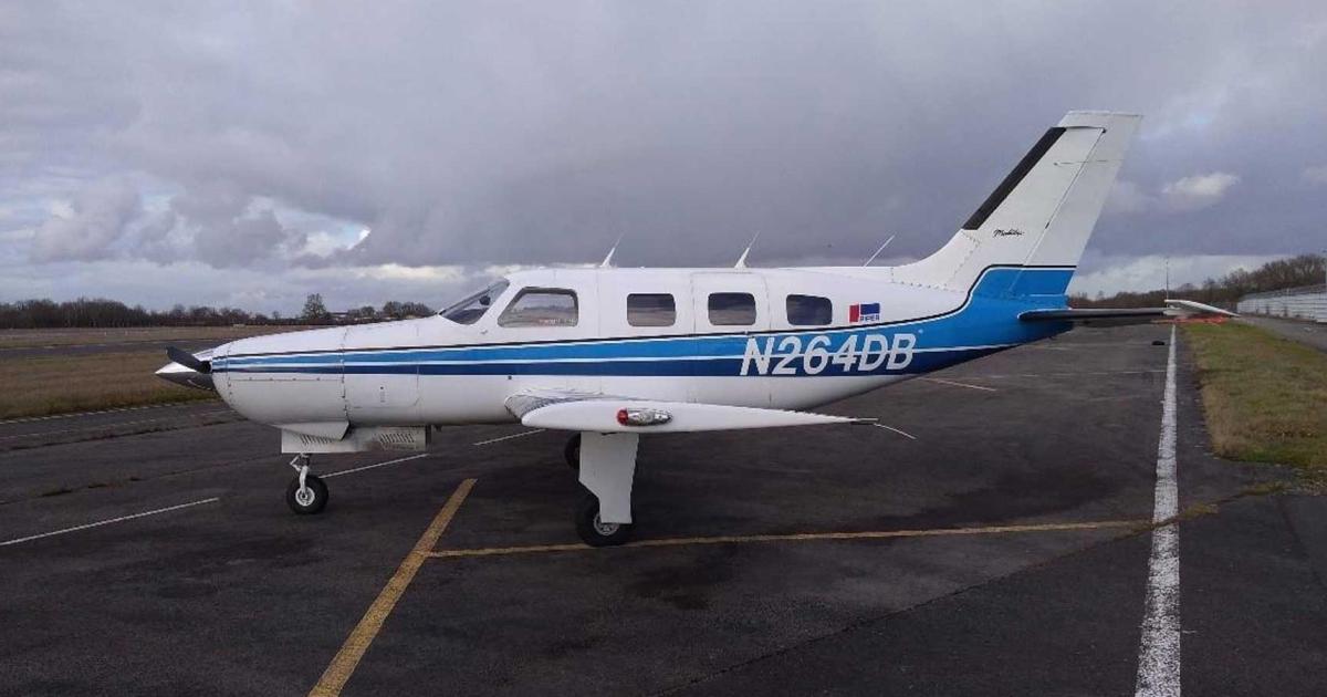 The Piper Malibu PA46-310P whose crash ended the life of Argentinian soccer player Emiliano Sala.