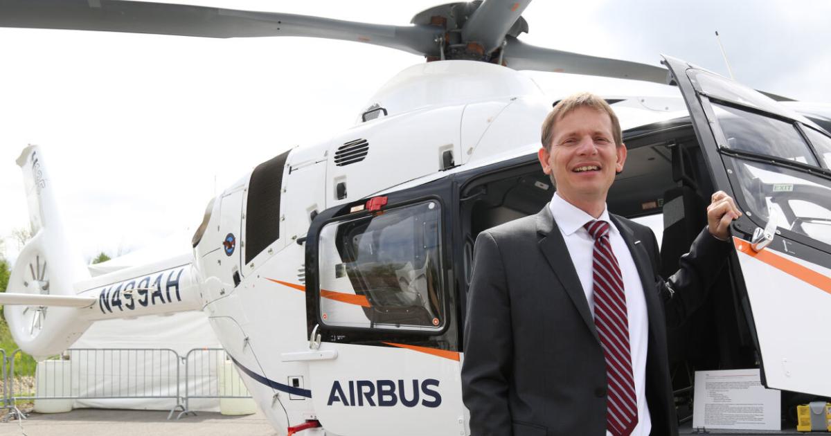 Airbus Helicopters Inc. president Romain Trapp