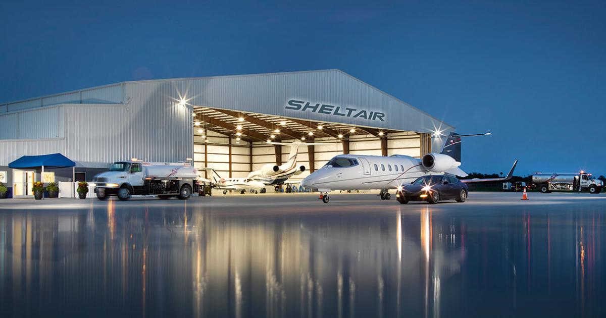 Sheltair's acquisition of the former Apex Executive Jet Center at central Florida's Orlando Melbourne International Airport gives the company its 12th full-service facility in the state. (Photo: Sheltair)