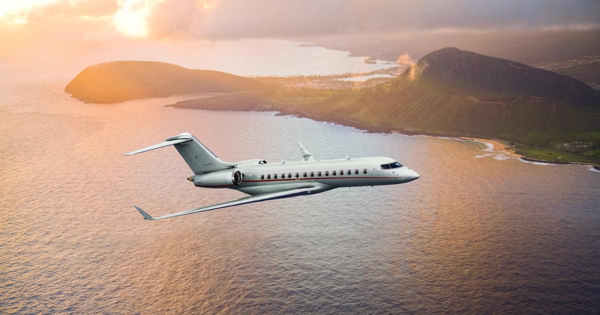VistaJet's Global 6000s were among the aircraft that recently received the  Pūr Air system. (Photo: VistaJet)