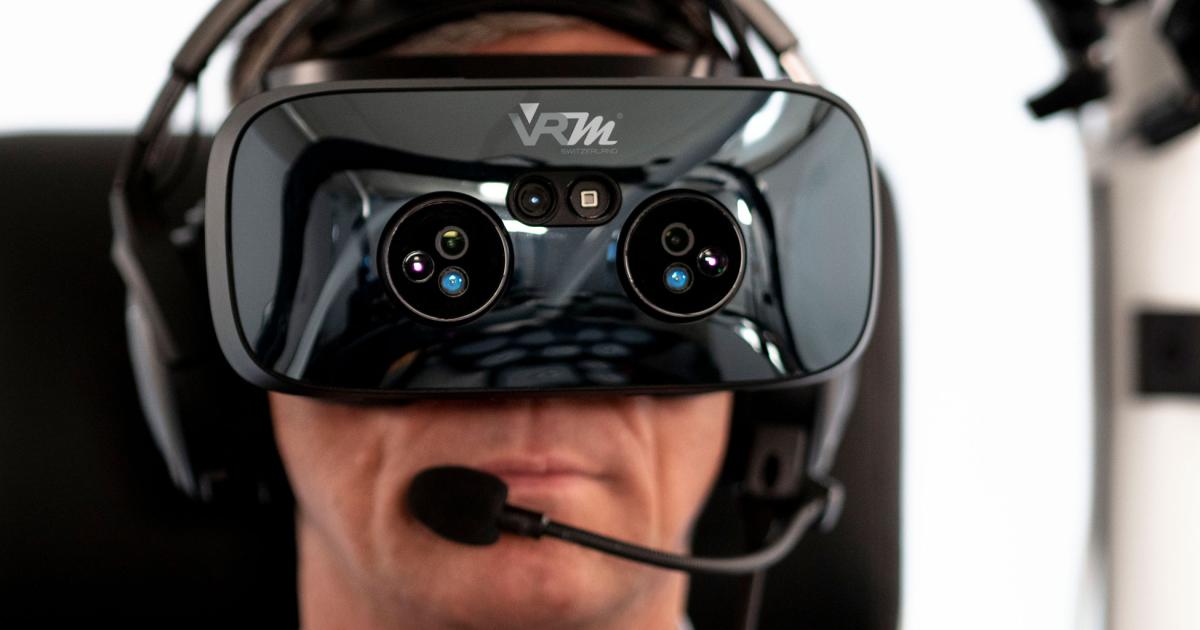 VRM Switzerland has been granted EASA's first authorization for a rotorcraft virtual reality-based flight simulation training device.