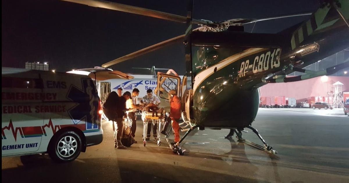 The Medical City hospital group in The Philippines is now using flights arranged by Ascent using local operator Inaec Aviation. (Photo: Ascent)