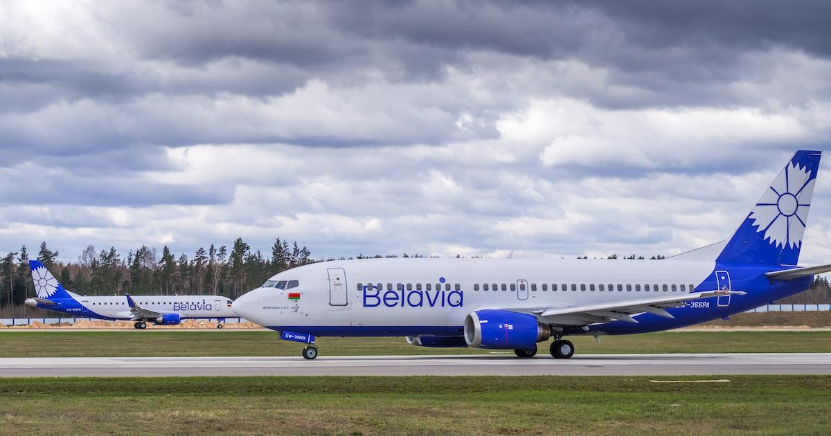 The European Union has banned Belarusian flagcarrier Belarus from operating in European Union airspace and airports. (Photo: Belavia)