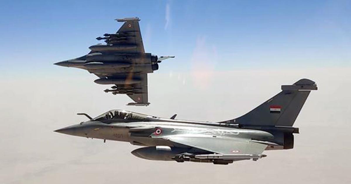 Egypt currently flies 23 Rafales with two squadrons of the 203rd TFW near Cairo. (Photo: Egyptian Ministry of Defence)